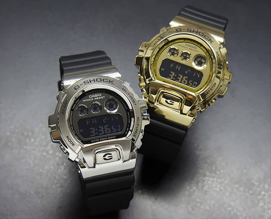 Оригинальные часы Casio Casio G-Shock GM-6900-1ER в фирменной упаковке от производителя