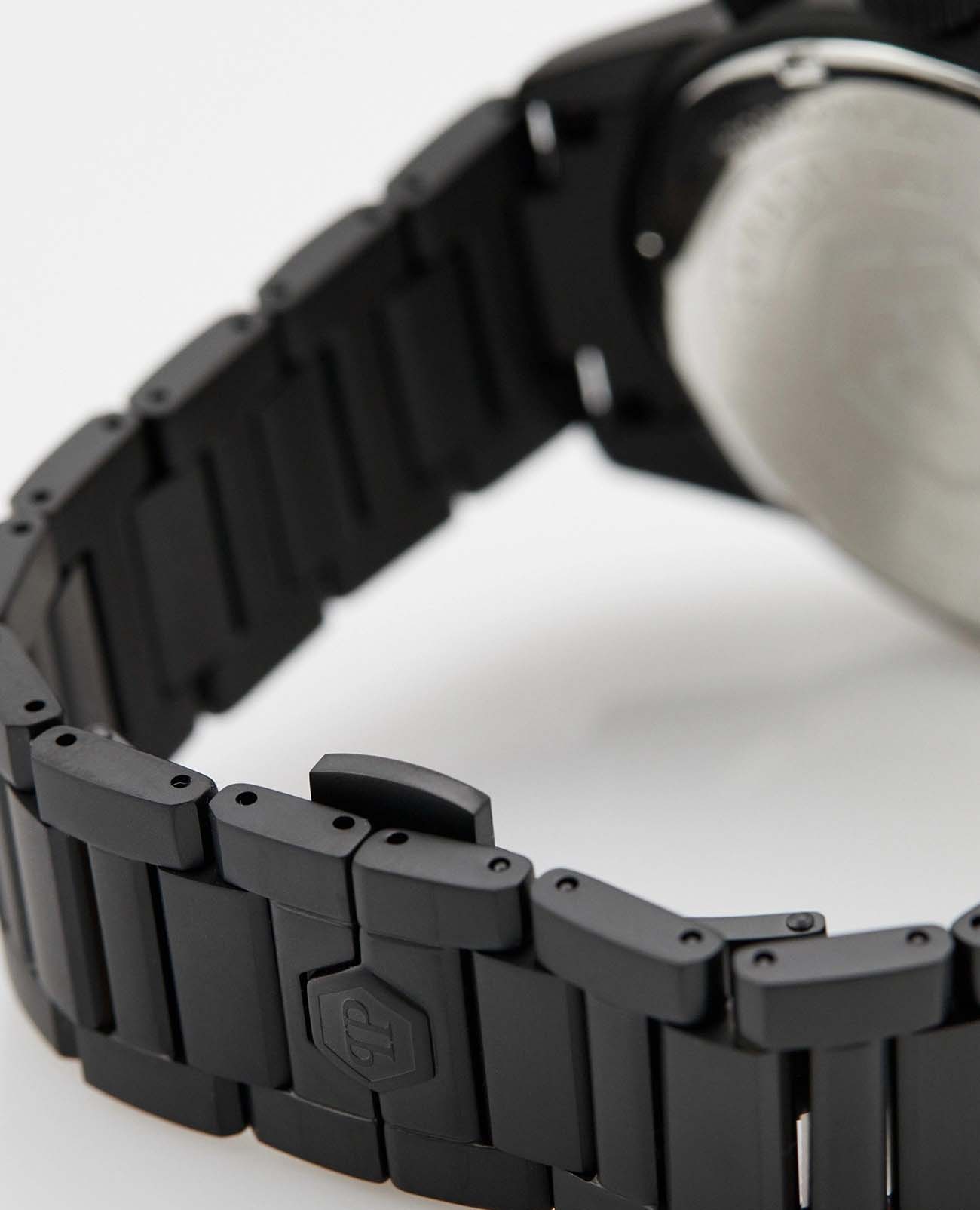 Philipp Plein Philipp Plein Gents Hyper-Sport Pleinmeter PWPYA0624,  германия мужские часы на браслете сталь с ip покрытием боковой вид