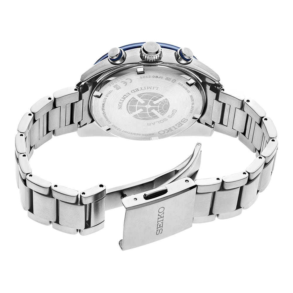 Seiko Seiko Astron GPS Solar SSH093J1, astron gps япония мужские часы на браслете нержавеющая сталь боковой вид