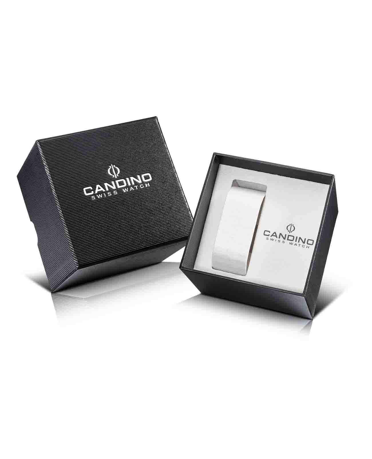 Candino Candino Sportive C4621/C,  швейцария мужские часы на браслете нержавеющая сталь боковой вид