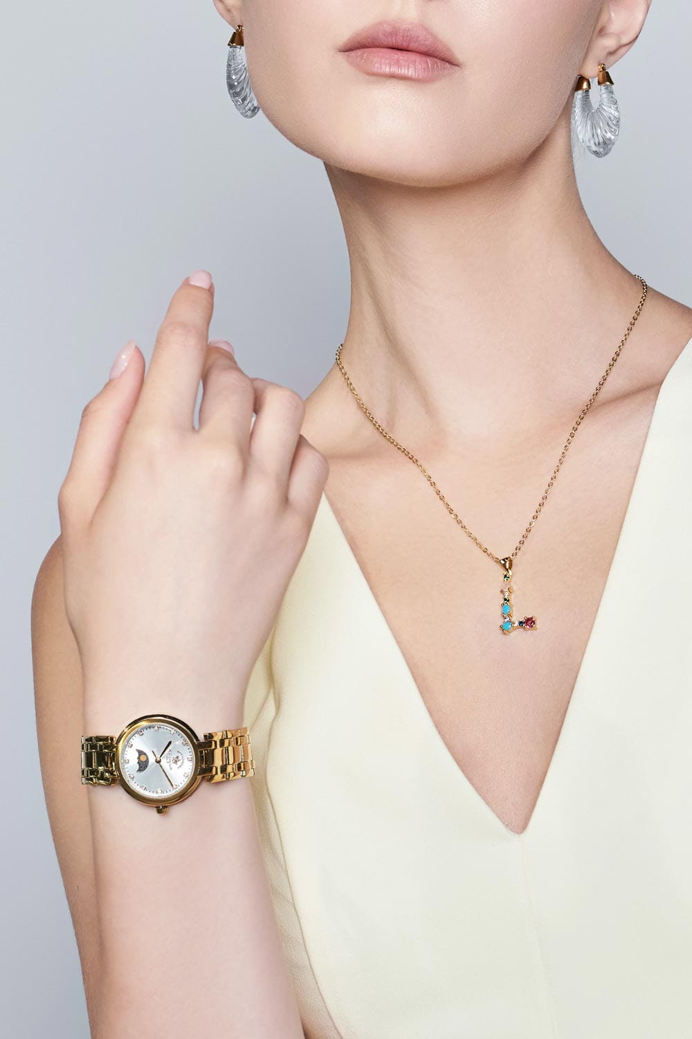 Santa Barbara Polo & Racquet Club Santa Barbara Polo & Racquet Club Luxury SB.1.10556-2 , наручные женские часы фото под углом