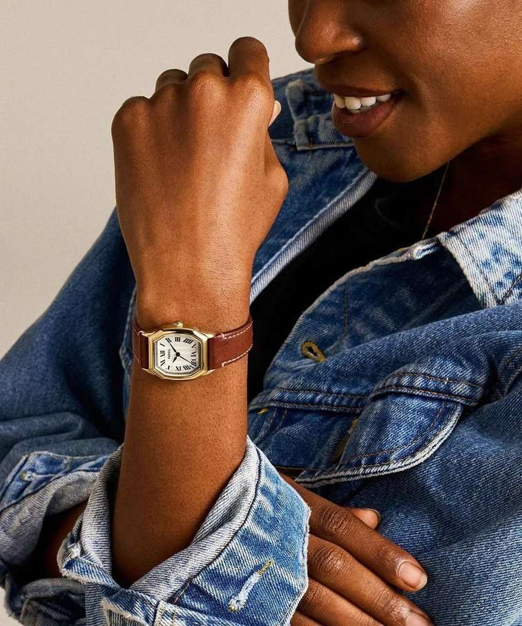 Fossil Fossil Harlow ES5364 , наручные женские часы фото под углом