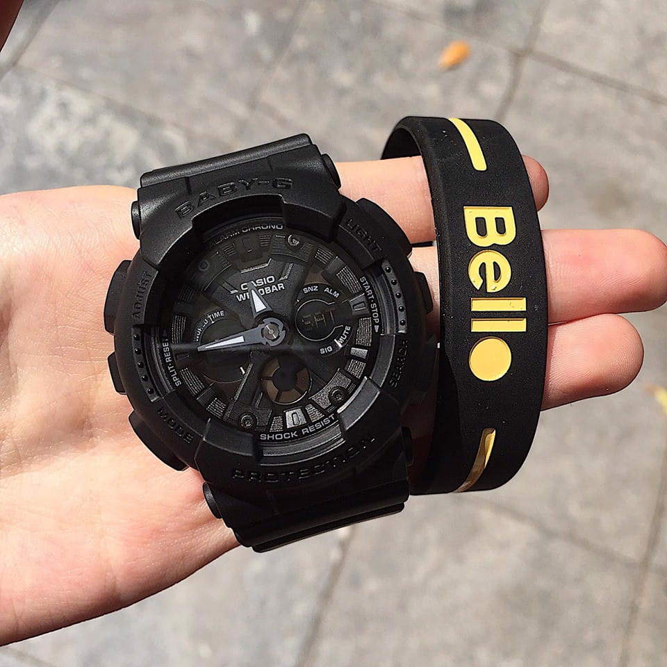 Casio Casio Baby-G BA-130-1A женские часы черный циферблат на запястье