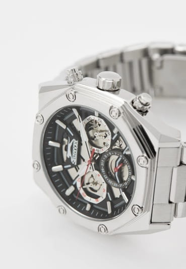 Slazenger Slazenger SL.09.2318.2.01 мужские часы черный циферблат на запястье