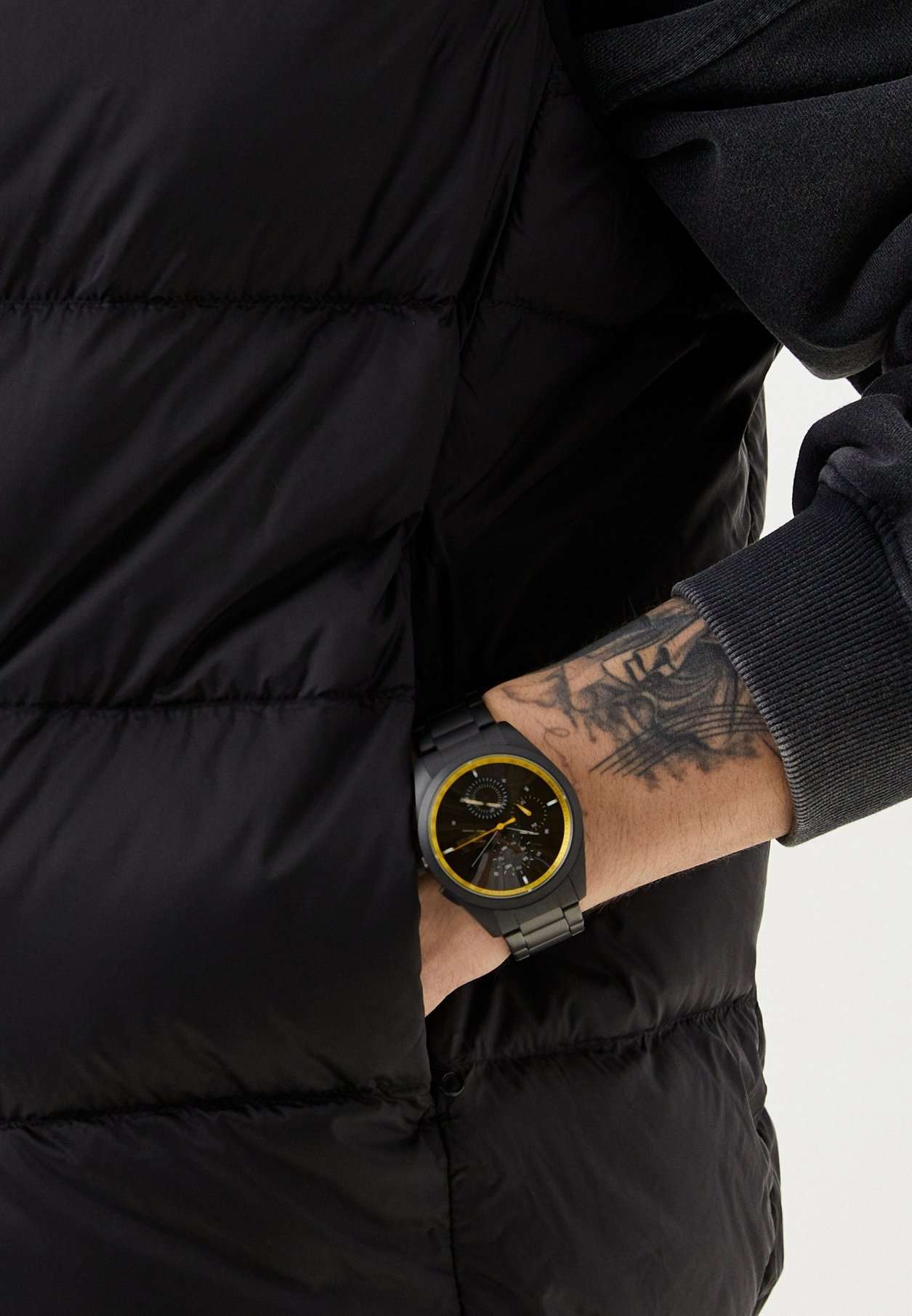 Slazenger Slazenger SL.09.2215.2.05 мужские часы черный циферблат на запястье