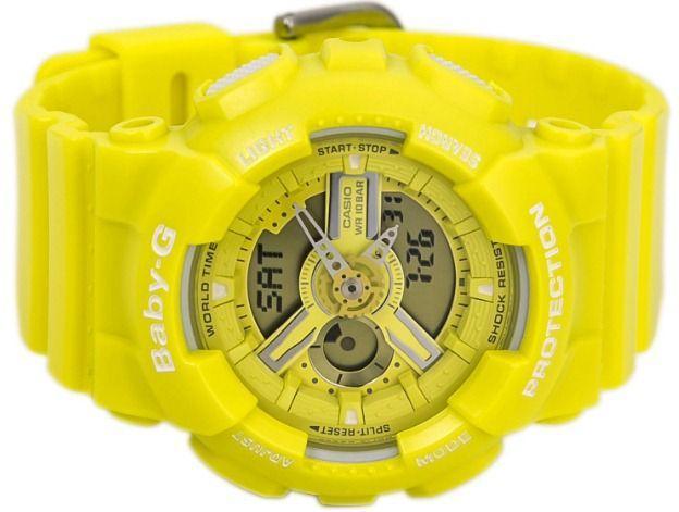 Casio Casio Baby-G BA-110BC-9AER, baby-g япония женские часы на браслете пластик боковой вид