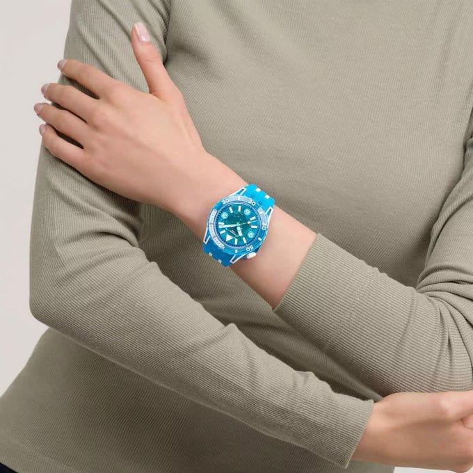 Swatch Swatch Blue Fire SSCU09S100  - задняя крышка биокерамика корпуса, швейцария часы