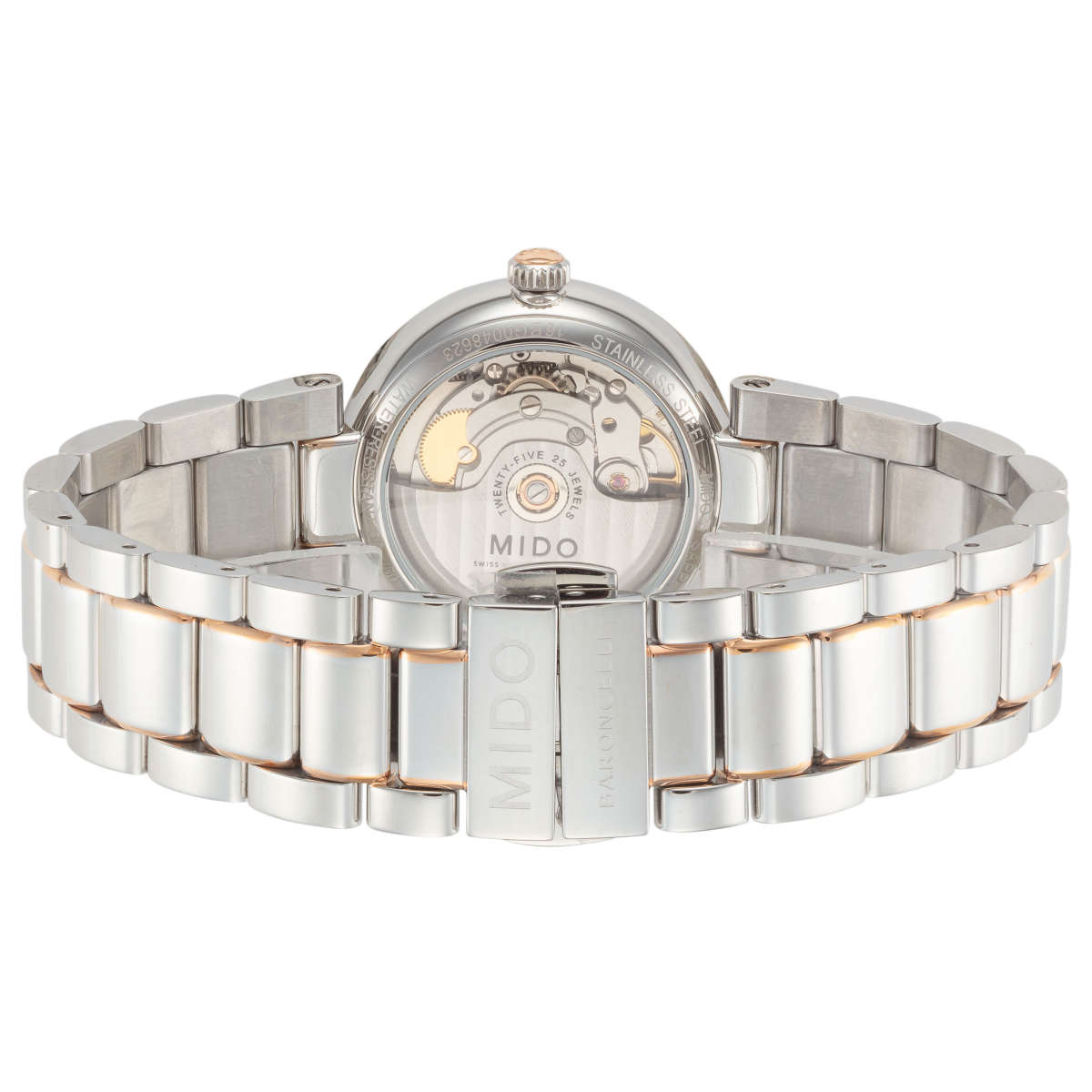Оригинальные часы Mido Mido Baroncelli M022.207.22.031.11 механические калибр механизма  общий вид