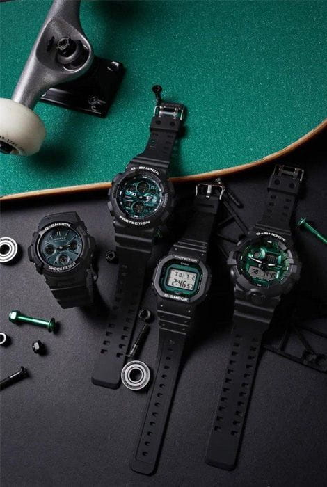 Оригинальные часы Casio Casio G-Shock GA-700MG-1A электронные калибр механизма  общий вид