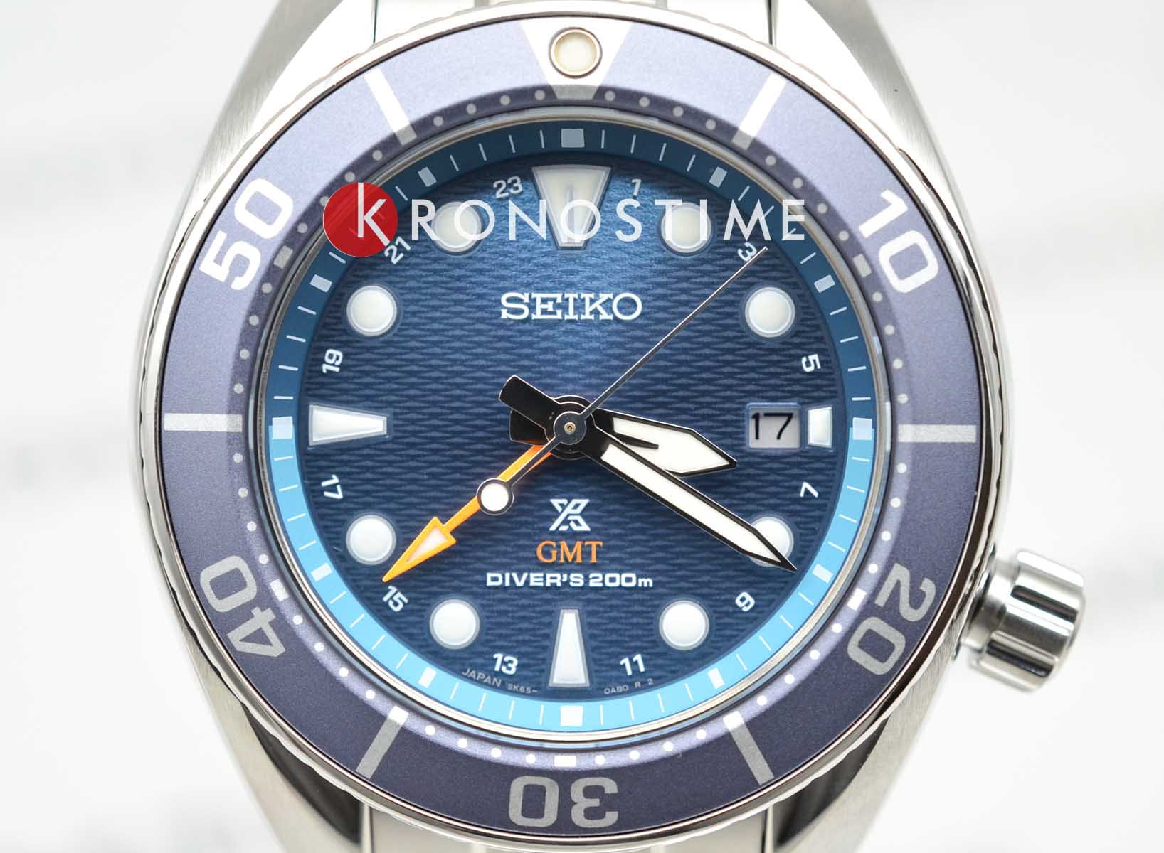 Seiko Seiko Prospex Sea SFK001J1, prospex япония мужские часы на браслете нержавеющая сталь боковой вид