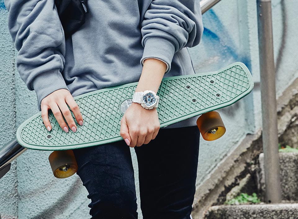 Casio Casio Baby-G BA-110BE-7A , наручные женские часы фото под углом