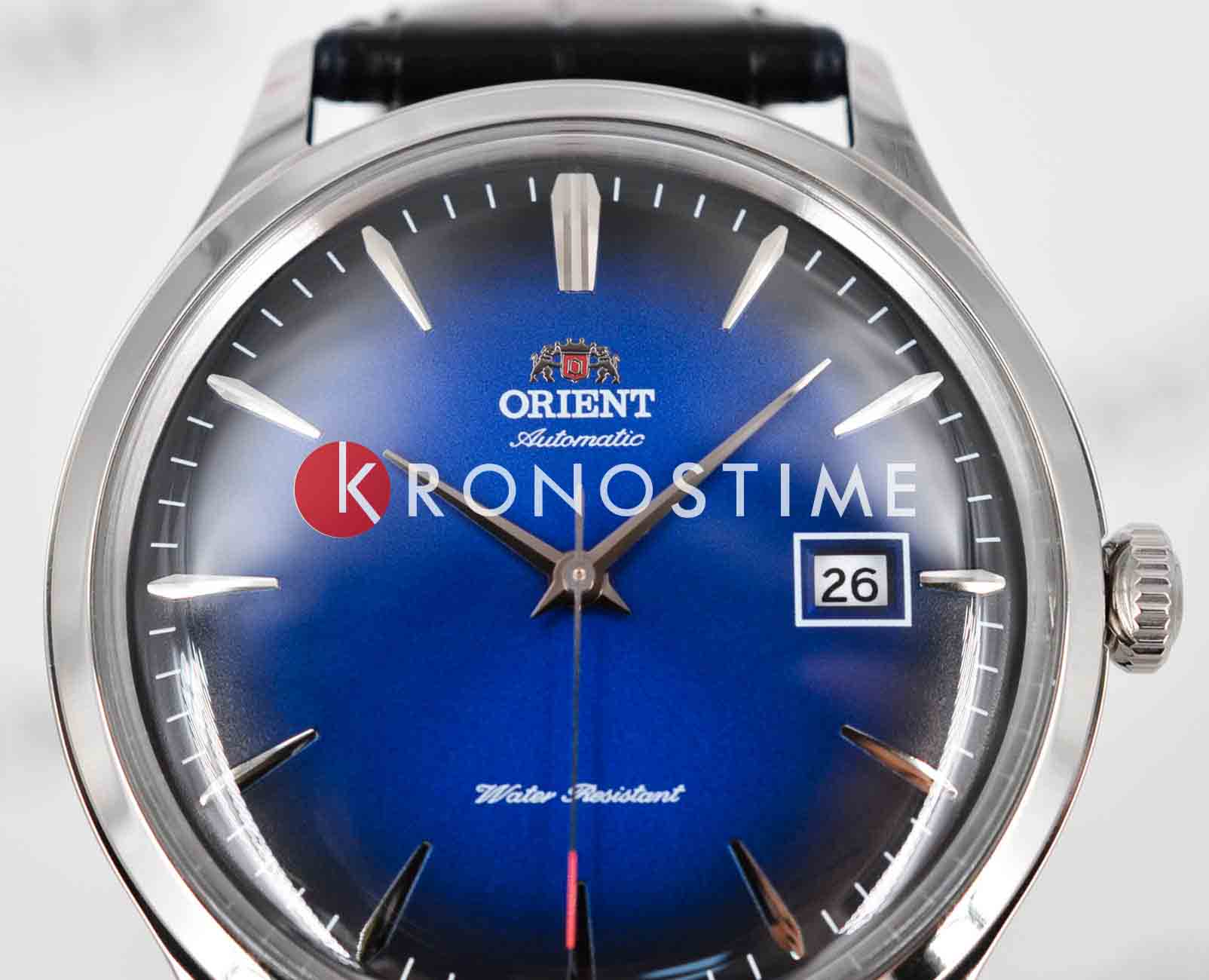 Orient Orient Automatic AC08004D мужские часы синий циферблат на запястье