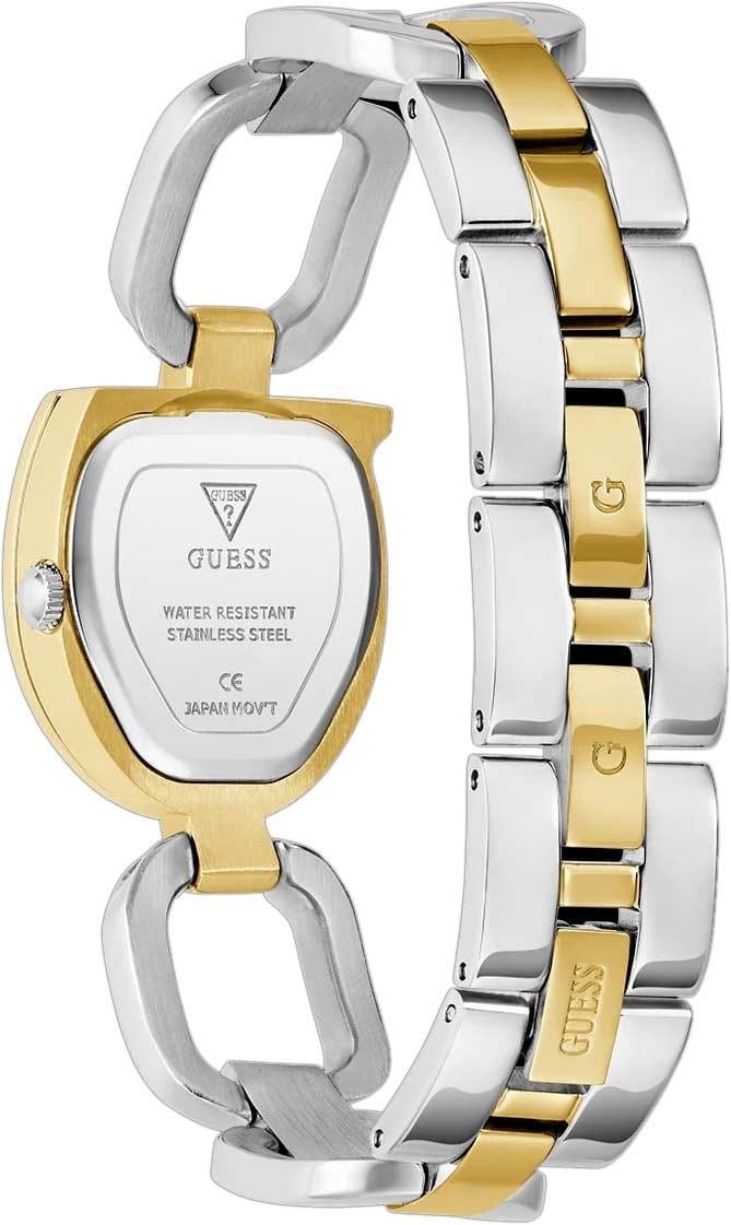 Guess Guess Dress Gia GW0683L6 кварцевые женские часы часы крупный план серебристый циферблата