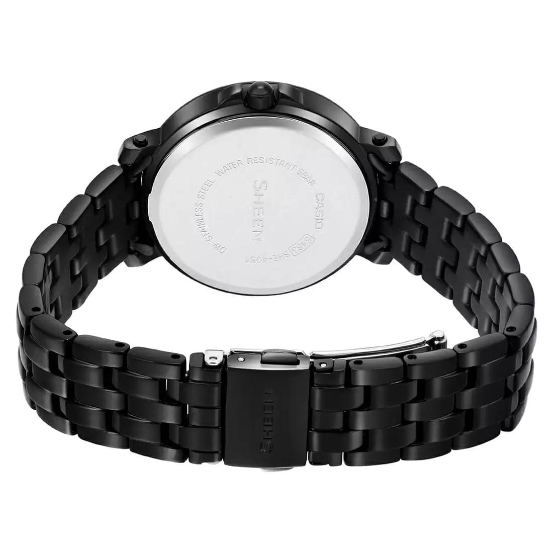 Casio Casio Sheen SHN-3011BB-1ADF, sheen япония женские часы на браслете нержавеющая сталь с ip-покрытием боковой вид