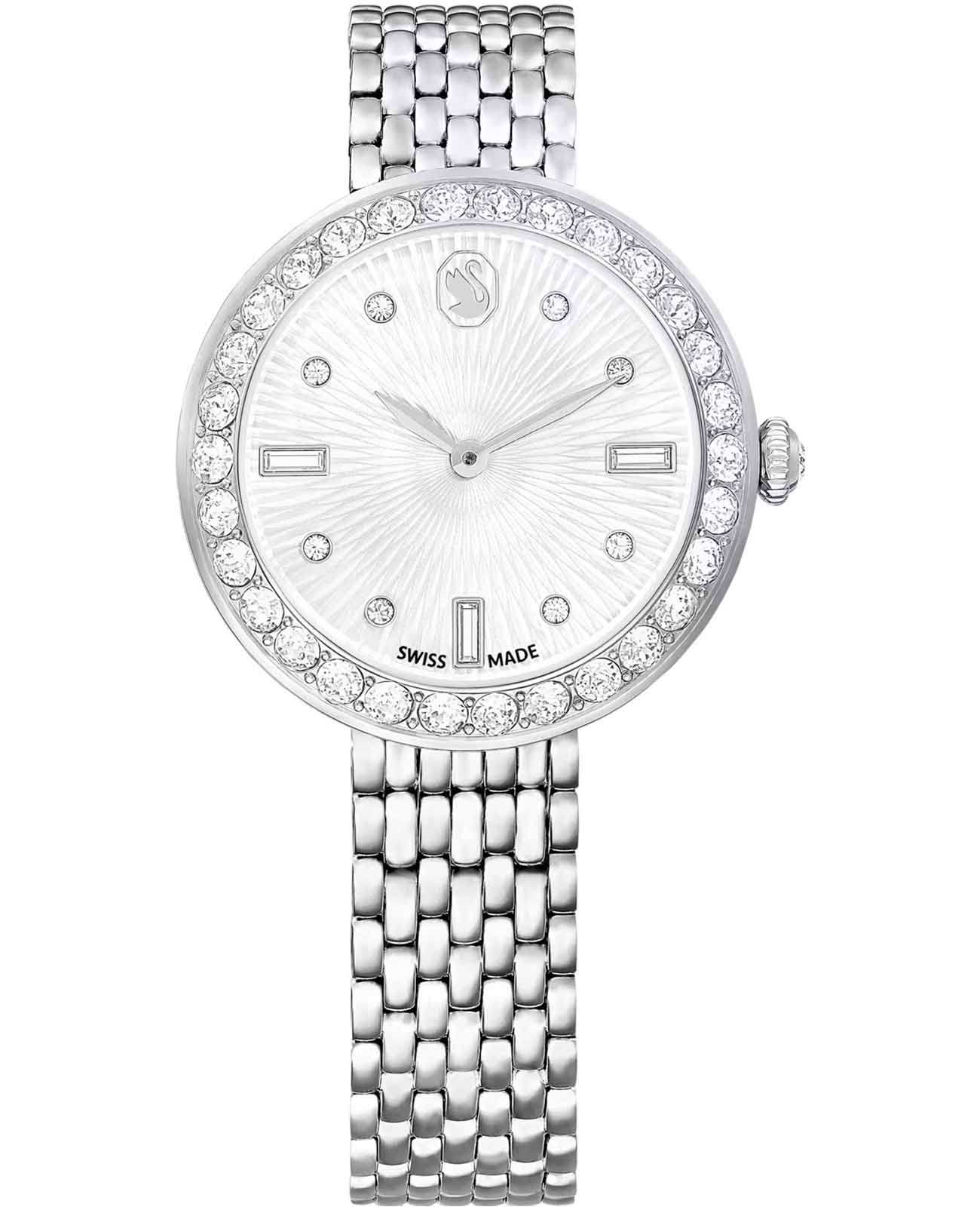 Swarovski Swarovski Certa 5673022  5673022 кварцевые женские часы белый циферблат, браслет нержавеющая сталь — вид спереди
