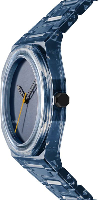 Оригинальные часы D1 Milano D1 Milano Nylon Exp_Cobalt NYBJ05 кварцевые калибр механизма seiko tmi vj21 общий вид