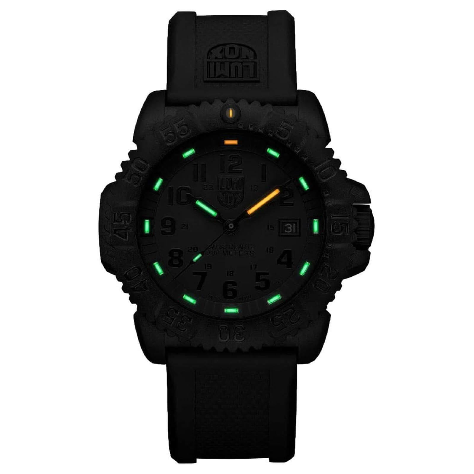 Luminox Luminox Evo Seal Blackout XS.3051.BO мужские часы черный циферблат на запястье