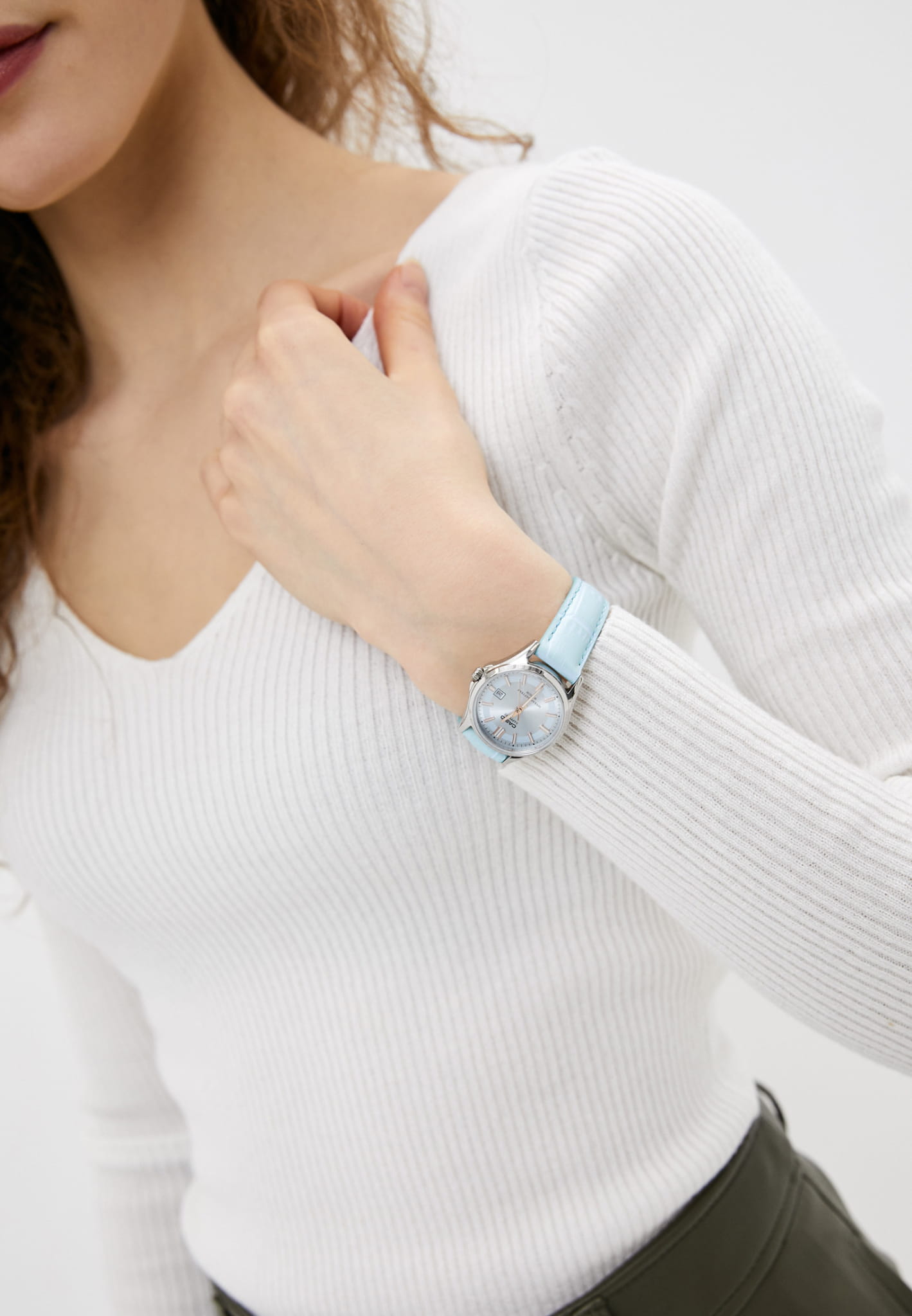 Casio Casio Collection LTS-100L-2A , наручные женские часы фото под углом