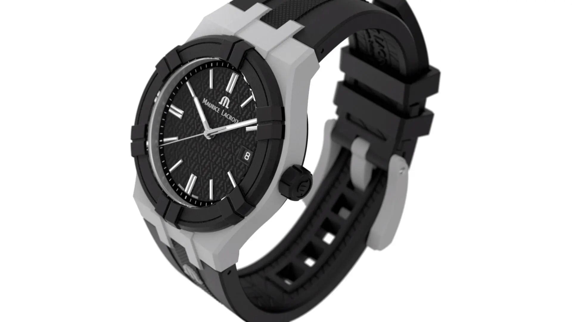 Maurice Lacroix AI2008-20YZ0-200-0 мужские часы застежка крупным планом