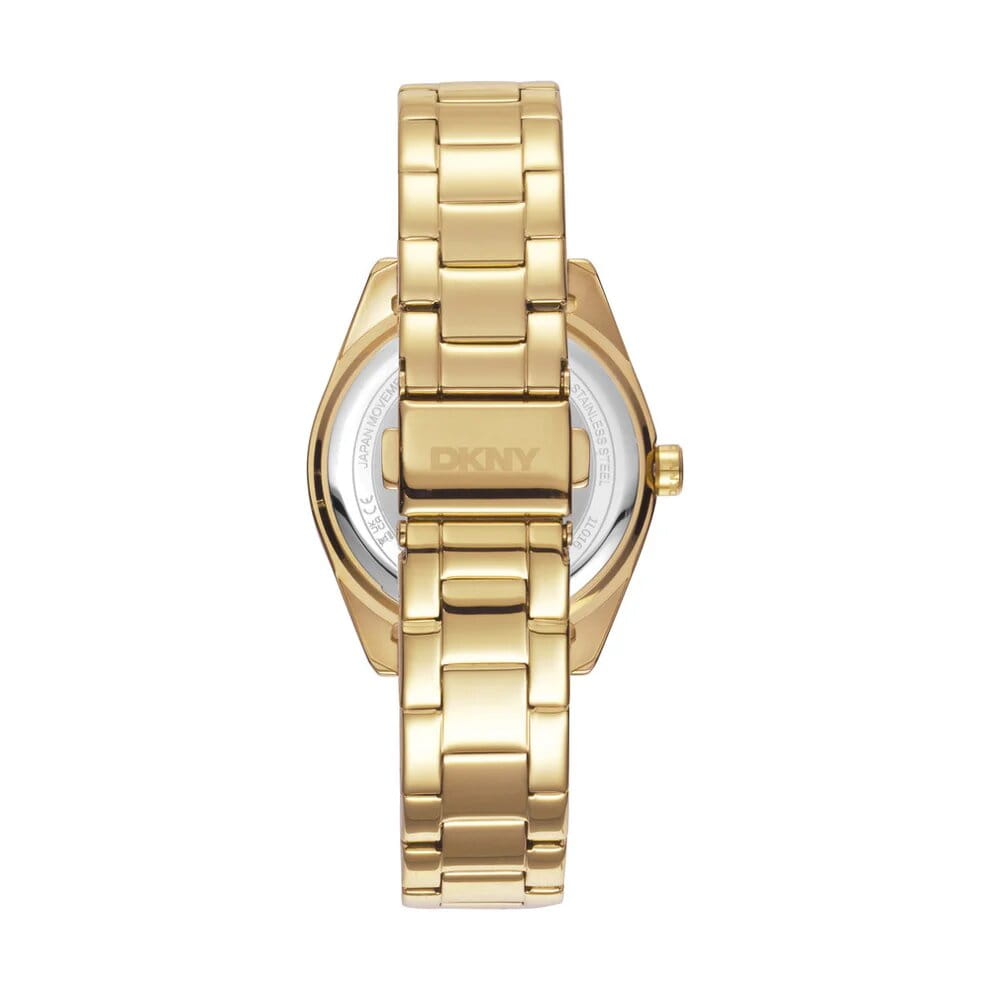 DKNY DKNY Chambers Midi DK1L016M0065,  сша женские часы на браслете нержавеющая сталь с ip-покрытием боковой вид
