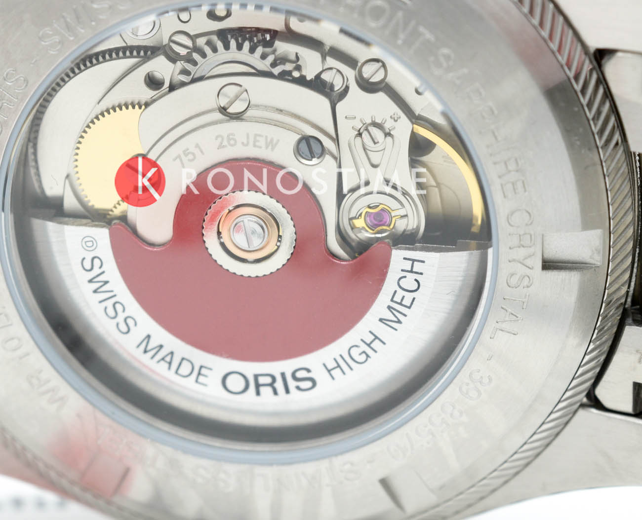 Оригинальные часы Oris Oris Propilot Big Crown Propilot Big Date 01 751 7761 4164-07 8 20 08 механические калибр механизма 751 общий вид