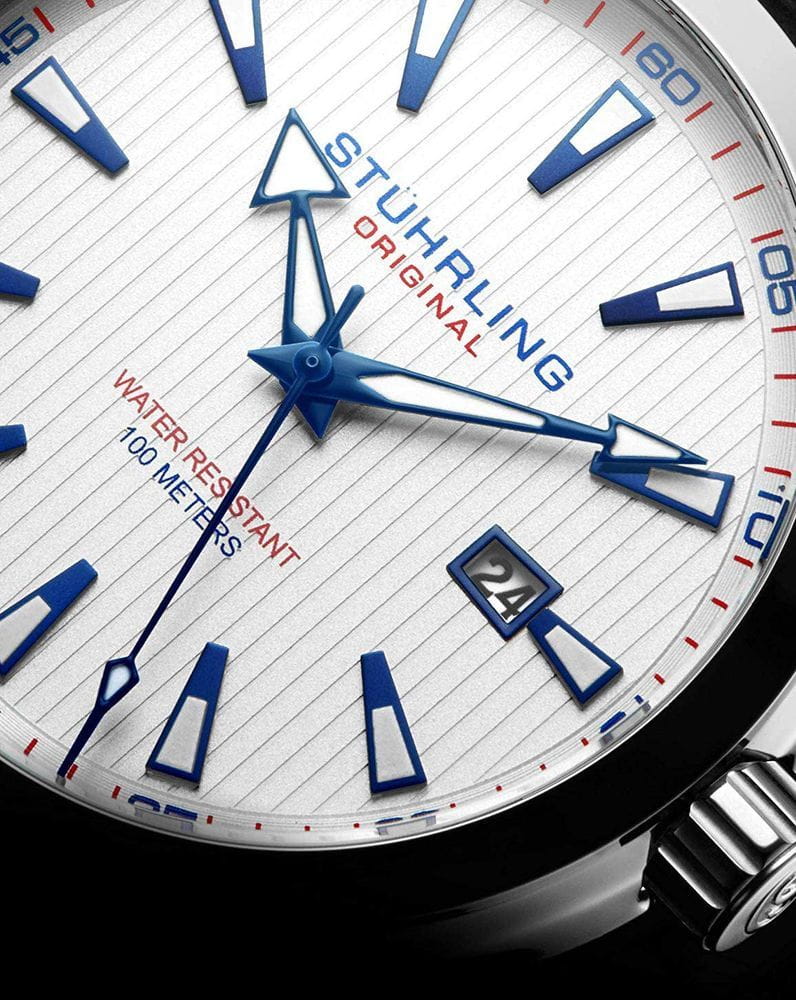 Stuhrling Stuhrling Symphony 3953.3 , наручные мужские часы фото под углом