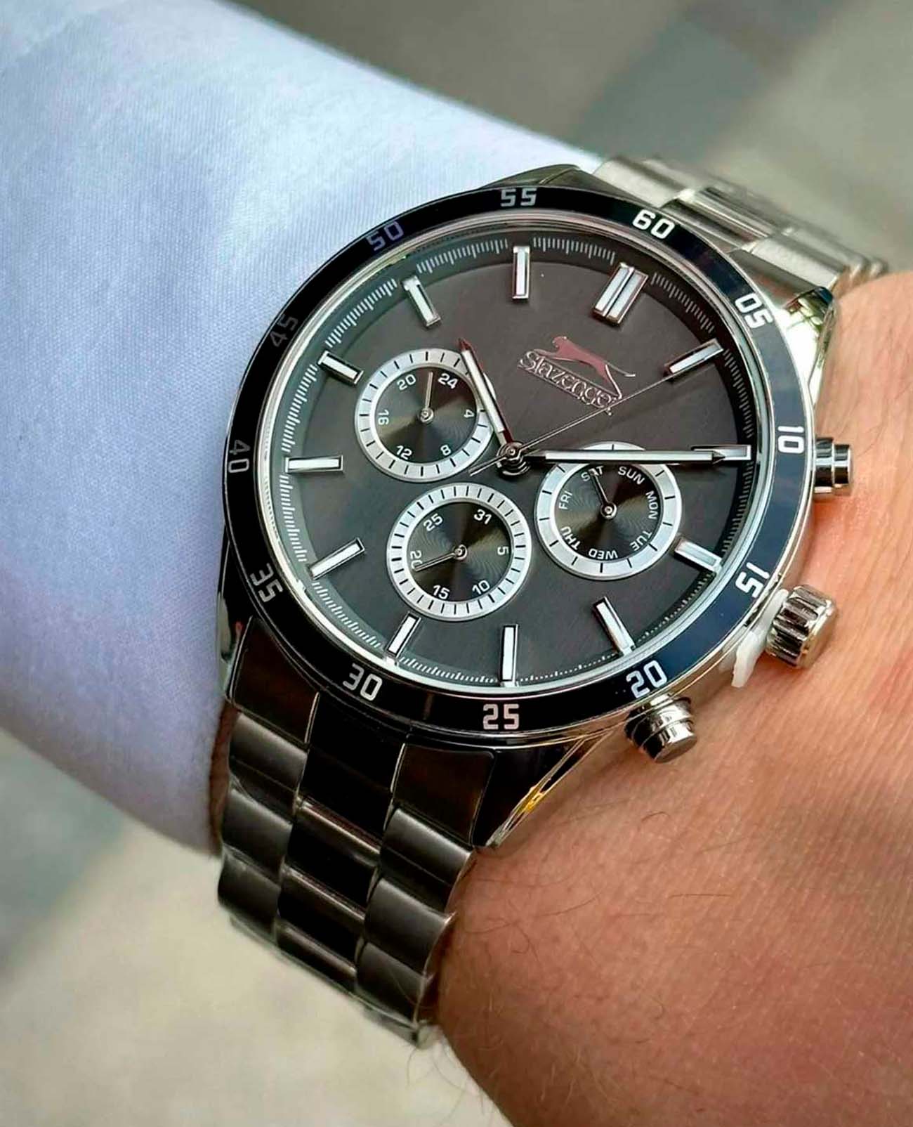 Slazenger Slazenger Multifunction SL.09.2109.2.04 , наручные мужские часы фото под углом