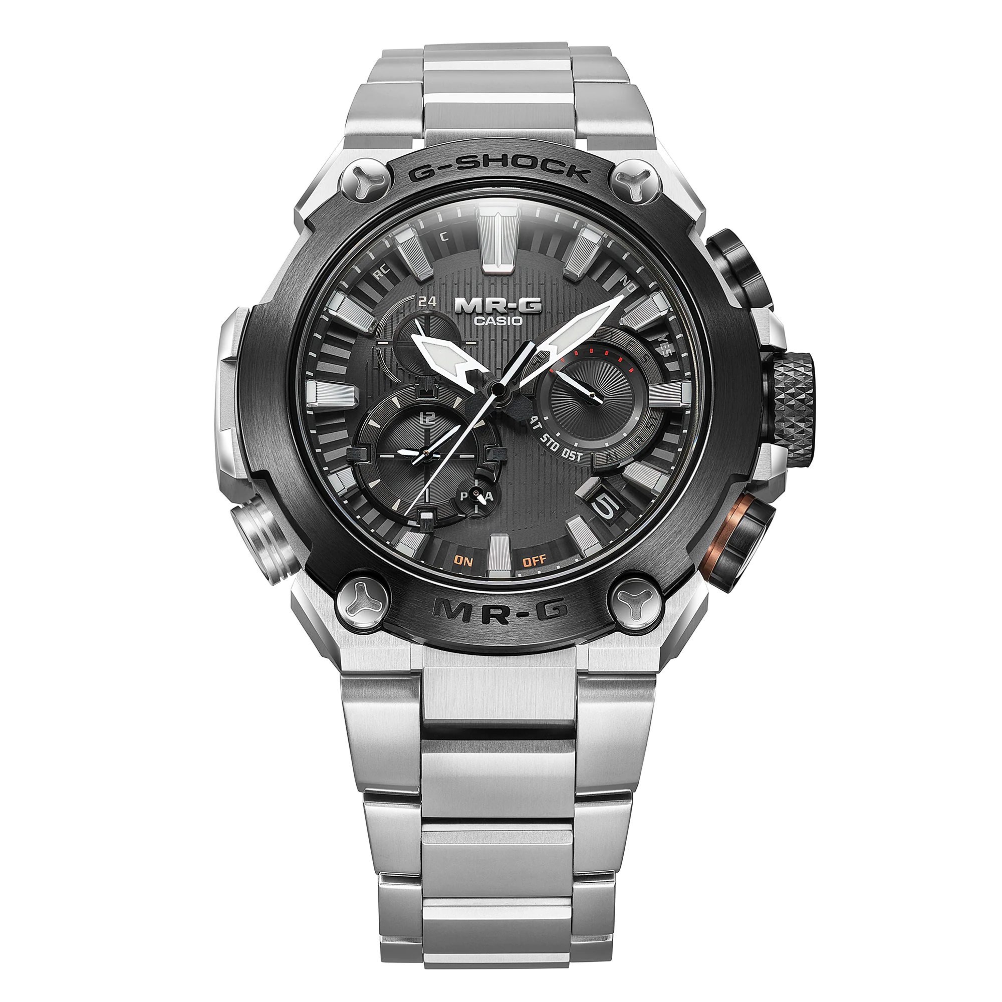 Casio Casio G-Shock MRG-B2000D-1ADR (MRG-B2000D-1A) MRG, наручные мужские часы фото под углом