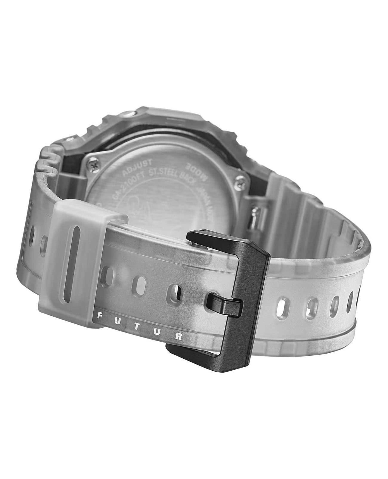 Casio Casio G-Shock GA-2100FT-8A мужские часы черный циферблат на запястье