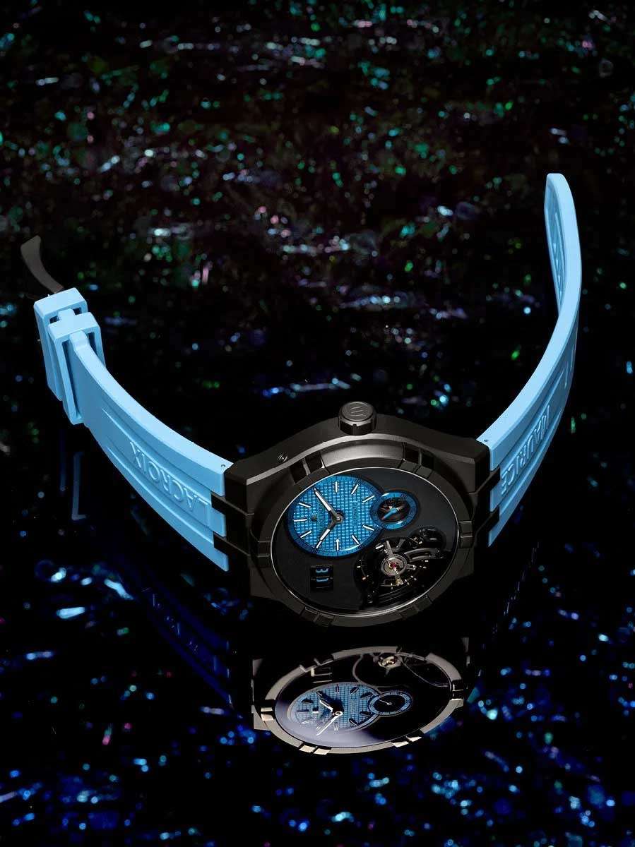 Оригинальные часы Maurice Lacroix Maurice Lacroix Aikon Master Grand Date AI6118-DLB0J-430-H механические калибр механизма ml331 общий вид