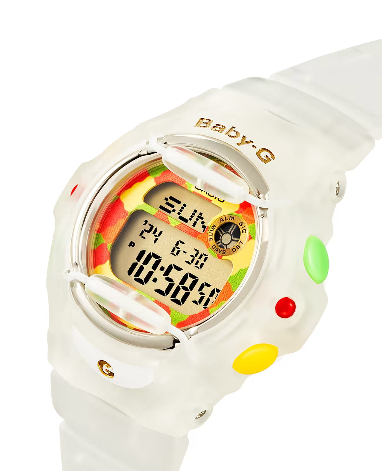 Casio Casio Baby-G BG-169HRB-7DR , наручные женские часы фото под углом