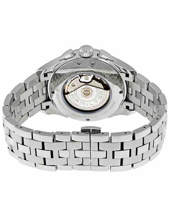 Оригинальные часы Hamilton Hamilton Jazzmaster Maestro Auto Chrono H32576141 механические калибр механизма h-21 общий вид