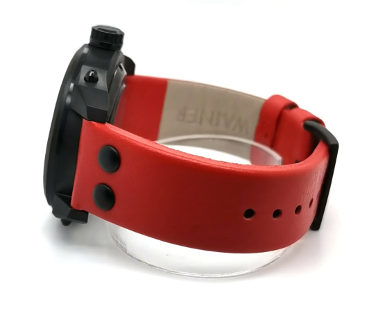 Wainer Wainer Iconic WA.25980-F,  швейцария мужские часы на браслете кожаный боковой вид