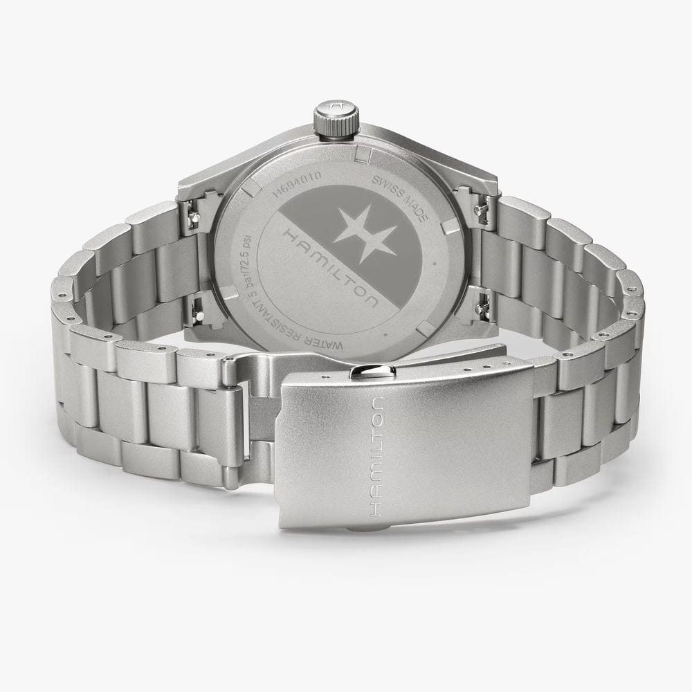 Hamilton Hamilton Khaki Field Quartz 38mm H69401160 мужские часы зеленый циферблат на запястье