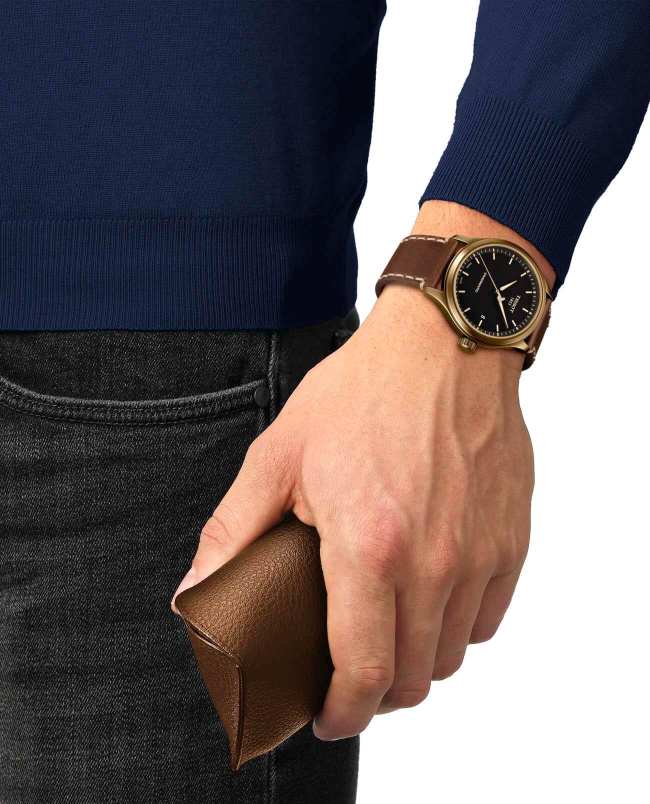 Tissot Tissot Gent XL Swissmatic T116.407.36.051.00 Gent XL, наручные мужские часы фото под углом