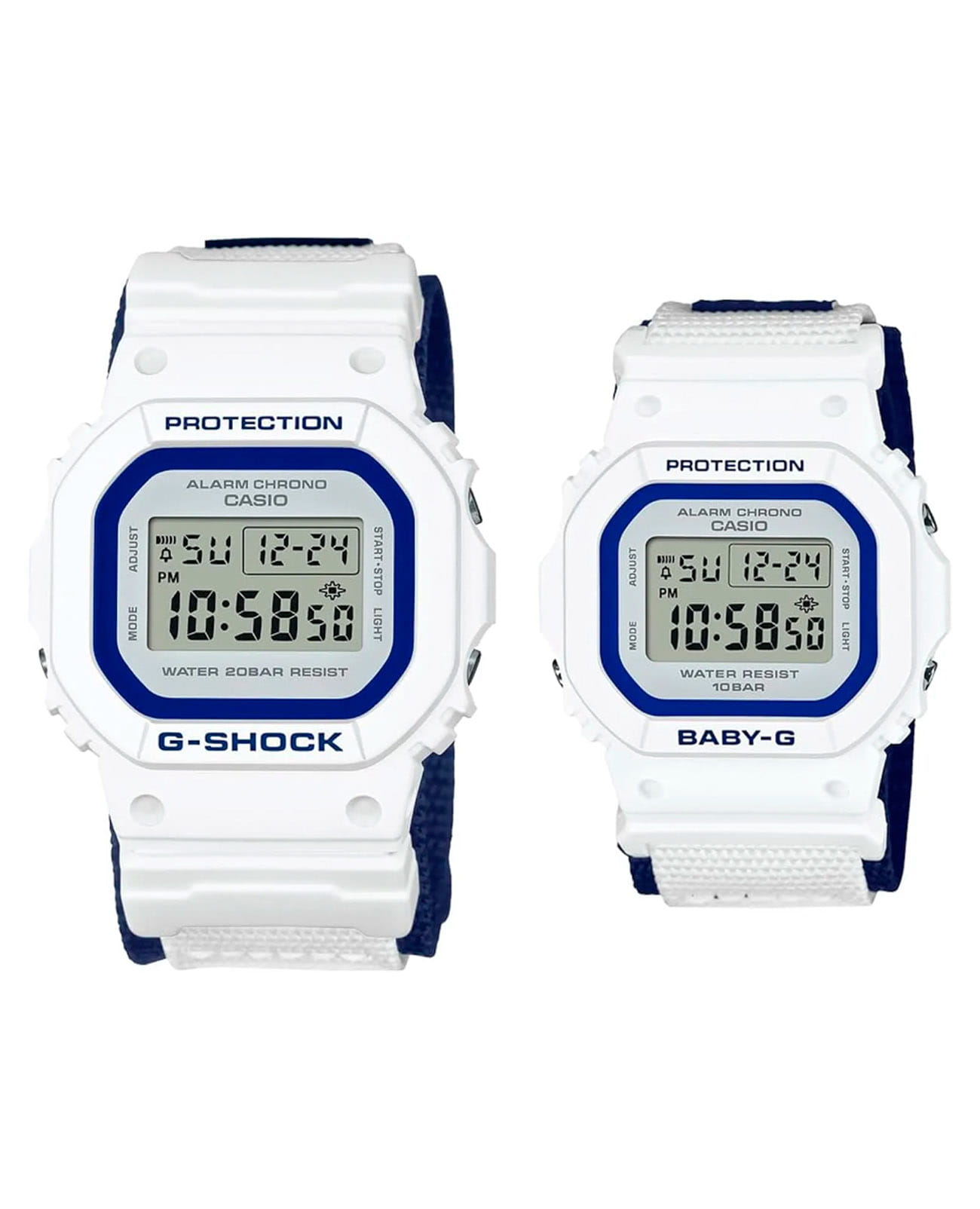 Casio Casio Lover's Collection LOV-23A-7 лимитированной серии LOV-23A-7 кварцевые   циферблат, браслет тканевый — вид спереди