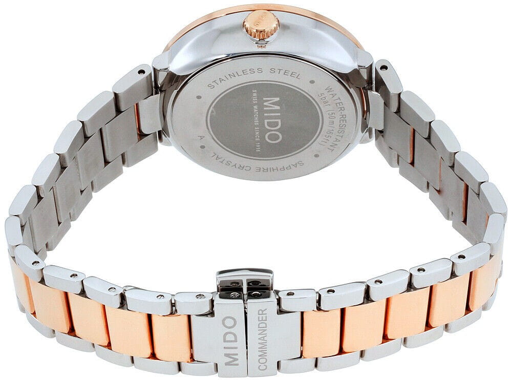 Оригинальные часы Mido Mido Commander M014.207.22.116.00 механические калибр механизма eta 2836-2 общий вид