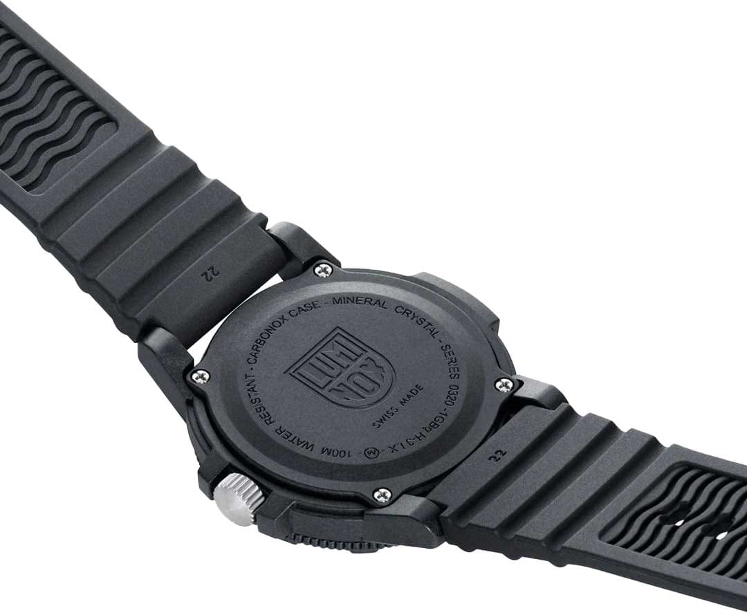 Luminox Luminox Leatherback Sea Turtle XS.0335  - задняя крышка карбон пластик корпуса, швейцария часы