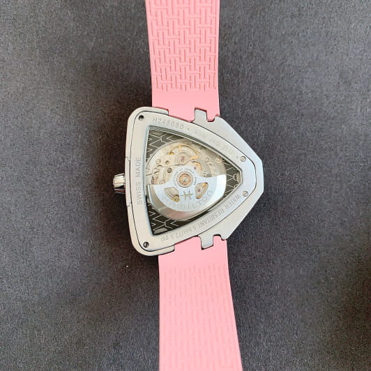 Hamilton Hamilton Ventura Elvis80 Auto H24505011 мужские часы белый циферблат на запястье