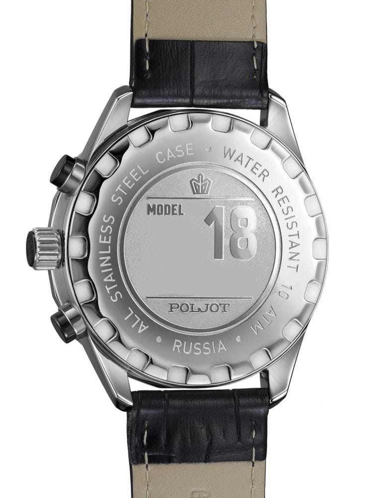 Полет Полет Ладога 6S21.181258,  россия мужские часы на браслете кожаный боковой вид