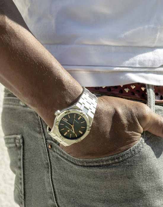 Maurice Lacroix Maurice Lacroix Aikon Automatic AI6008-SS002-331-1 мужские часы серый циферблат на запястье