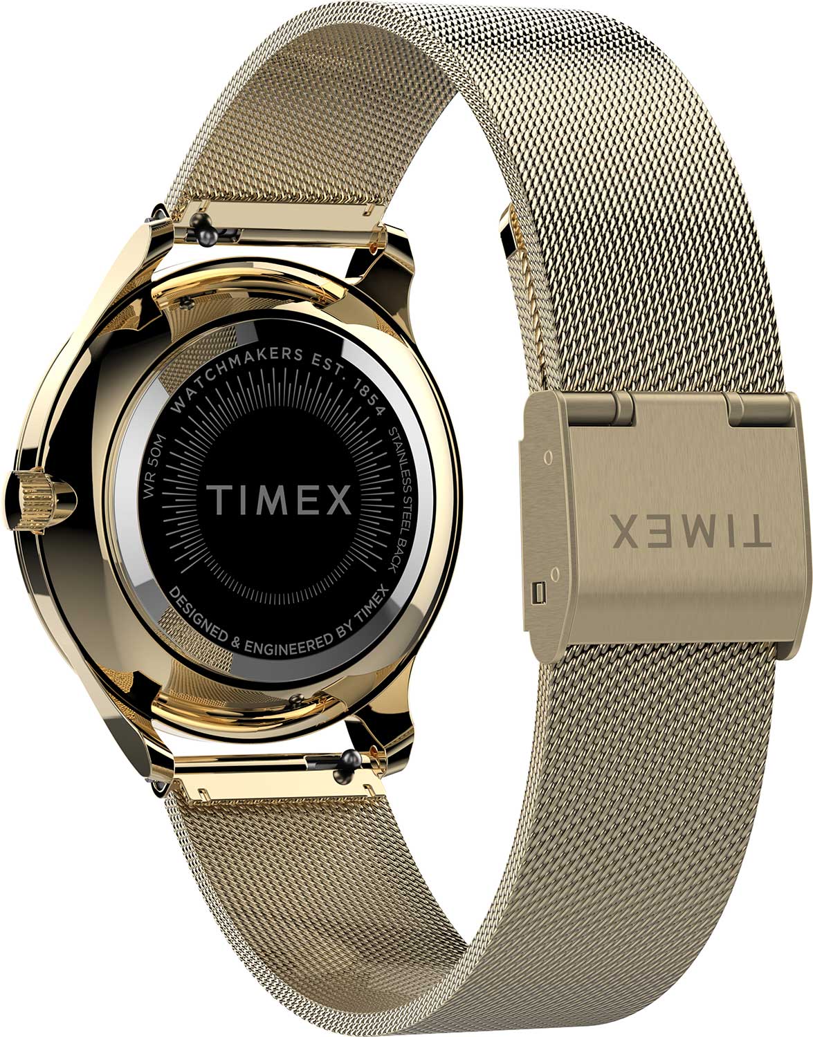 Timex Timex Celestial Opulence TW2V01300 кварцевые женские часы часы крупный план черный циферблата
