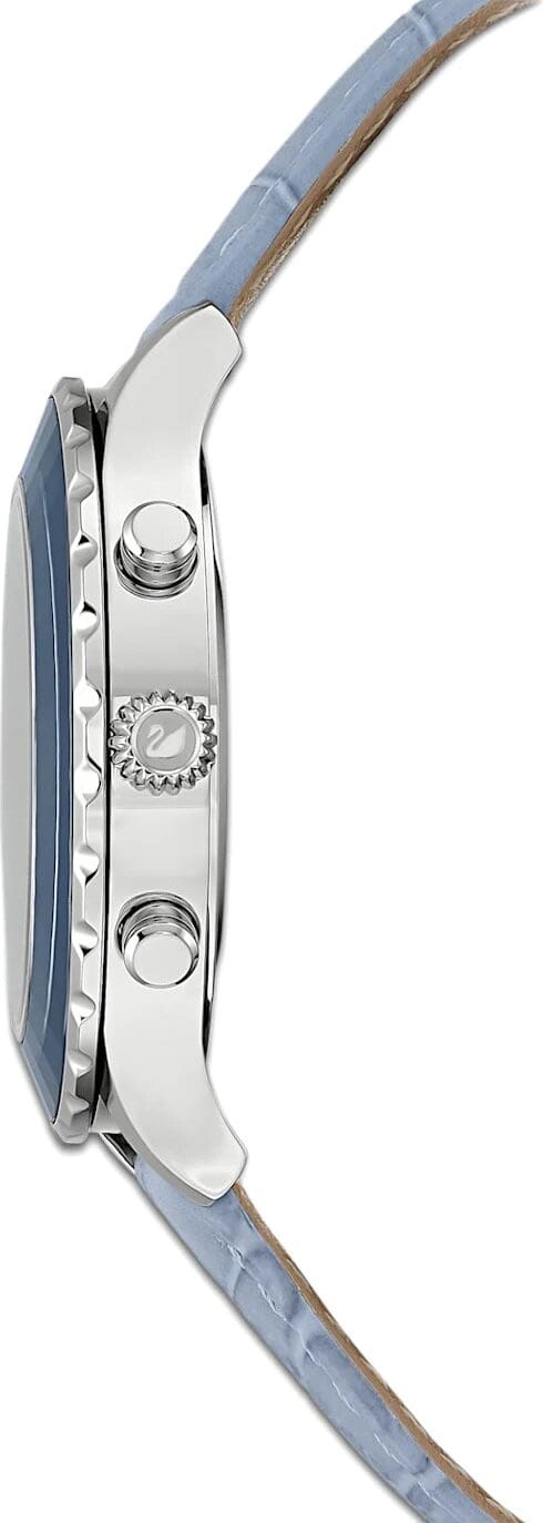 Swarovski Swarovski Octea Lux Chrono 5580600,  швейцария женские часы на браслете кожаный боковой вид
