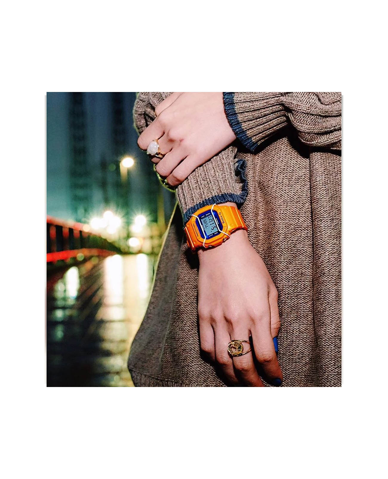 Оригинальные часы Casio Casio Baby-G BGD-501FS-4ER кварцевые калибр механизма  общий вид