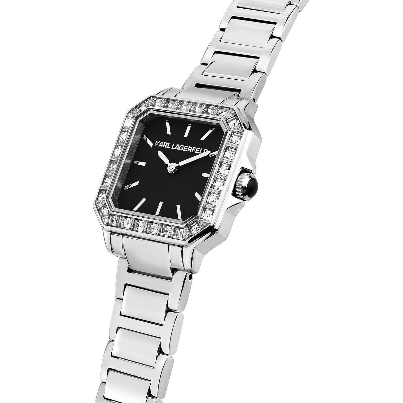 Karl Lagerfeld Karl Lagerfeld Square Classics R0553102502 женские часы черный циферблат на запястье