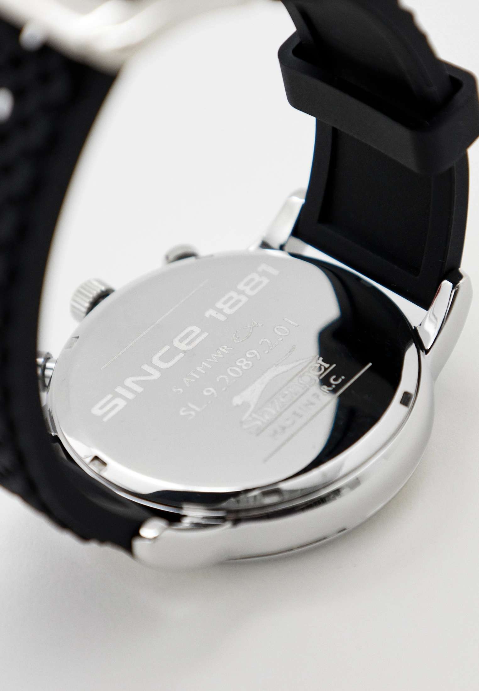 Slazenger Slazenger SL.09.2107.2.01,  англия мужские часы на браслете силикон боковой вид