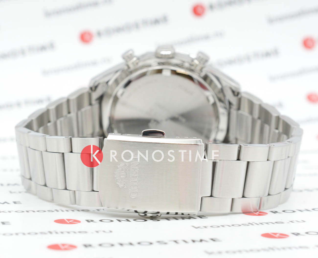 Orient Orient Chronograph WV0031TX мужские часы зеленый циферблат на запястье