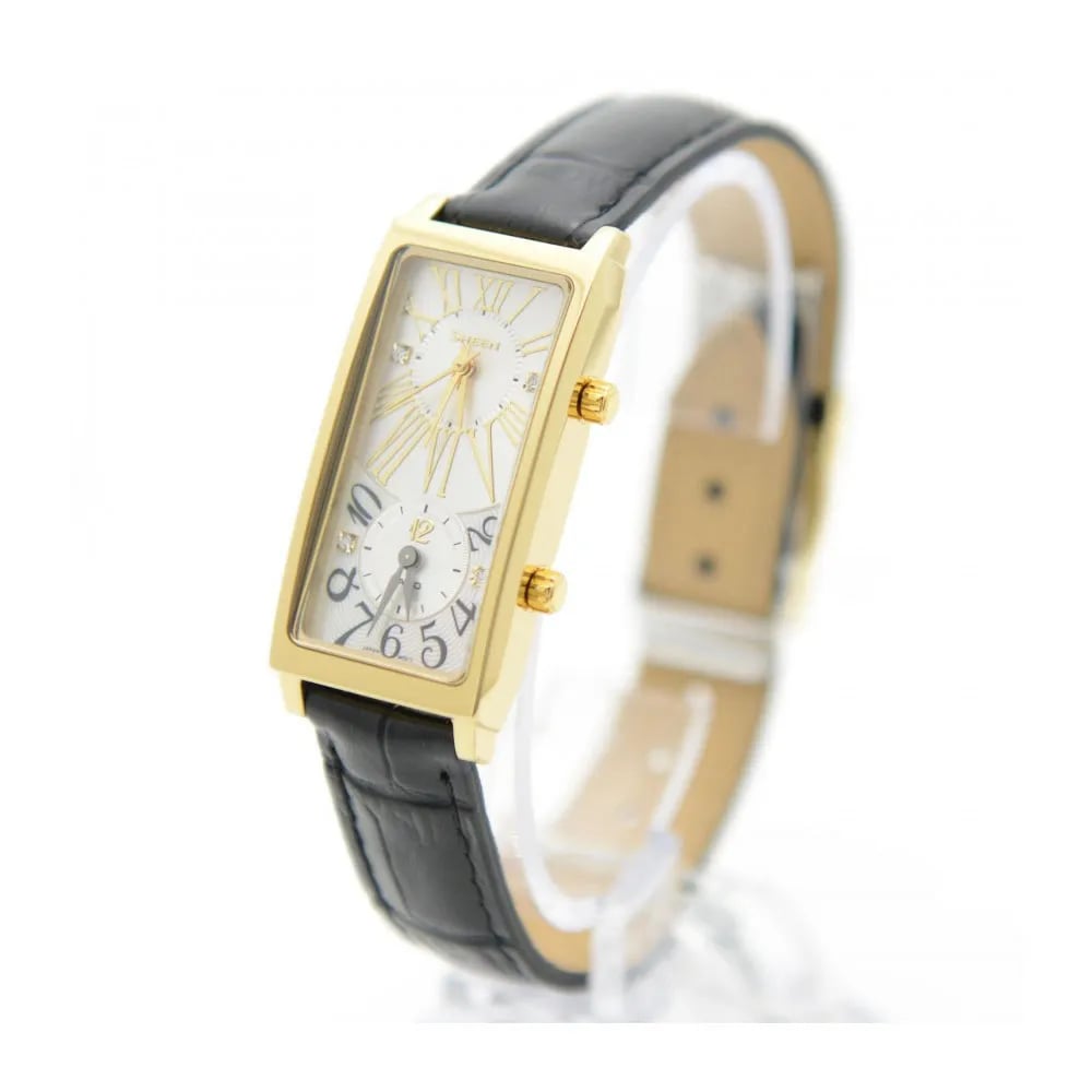 Casio Casio Sheen SHE-4035GL-7AUDR , наручные женские часы фото под углом