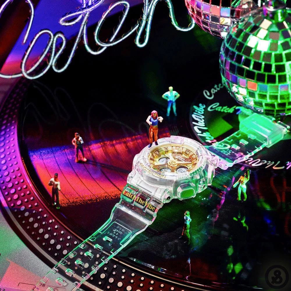 Casio Casio Baby-G BA-130CVG-7A женские часы золотой циферблат на запястье