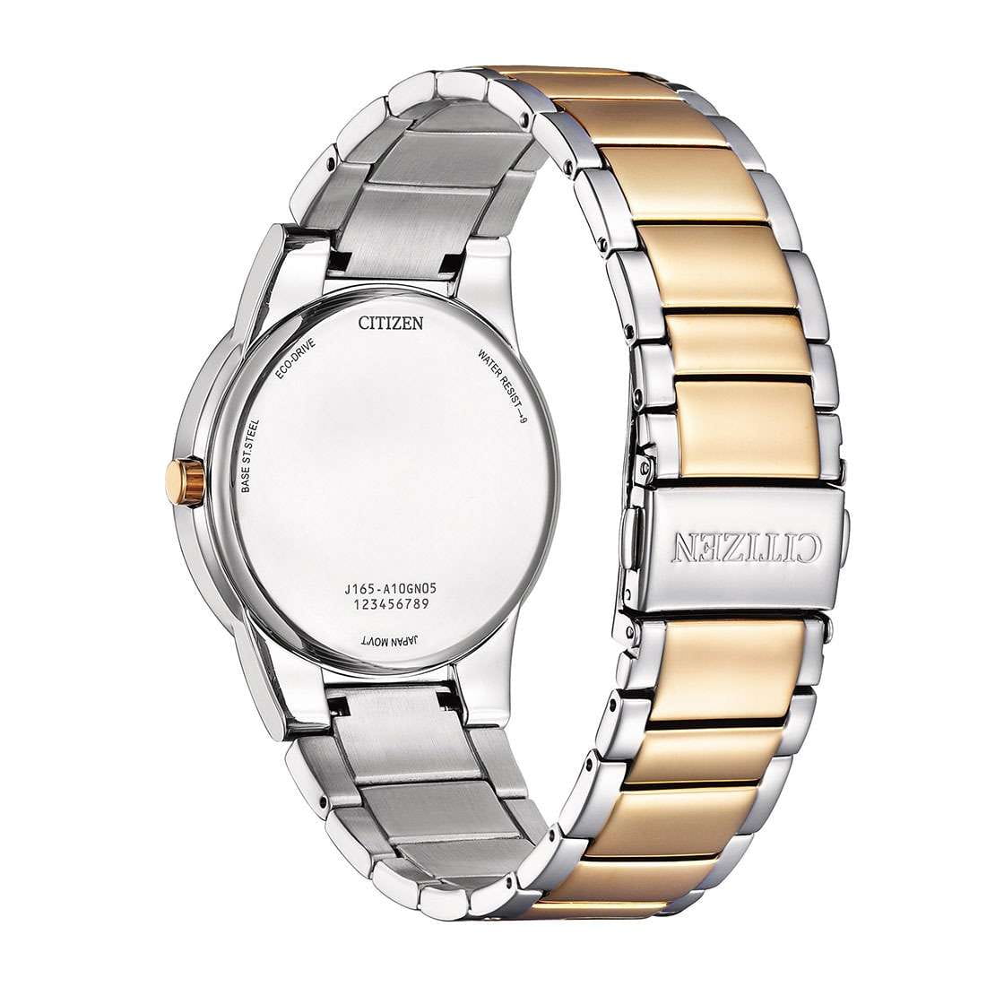 Citizen Citizen Eco-Drive Axiom AU1064-85A, eco-drive япония мужские часы на браслете нержавеющая сталь с ip-покрытием боковой вид